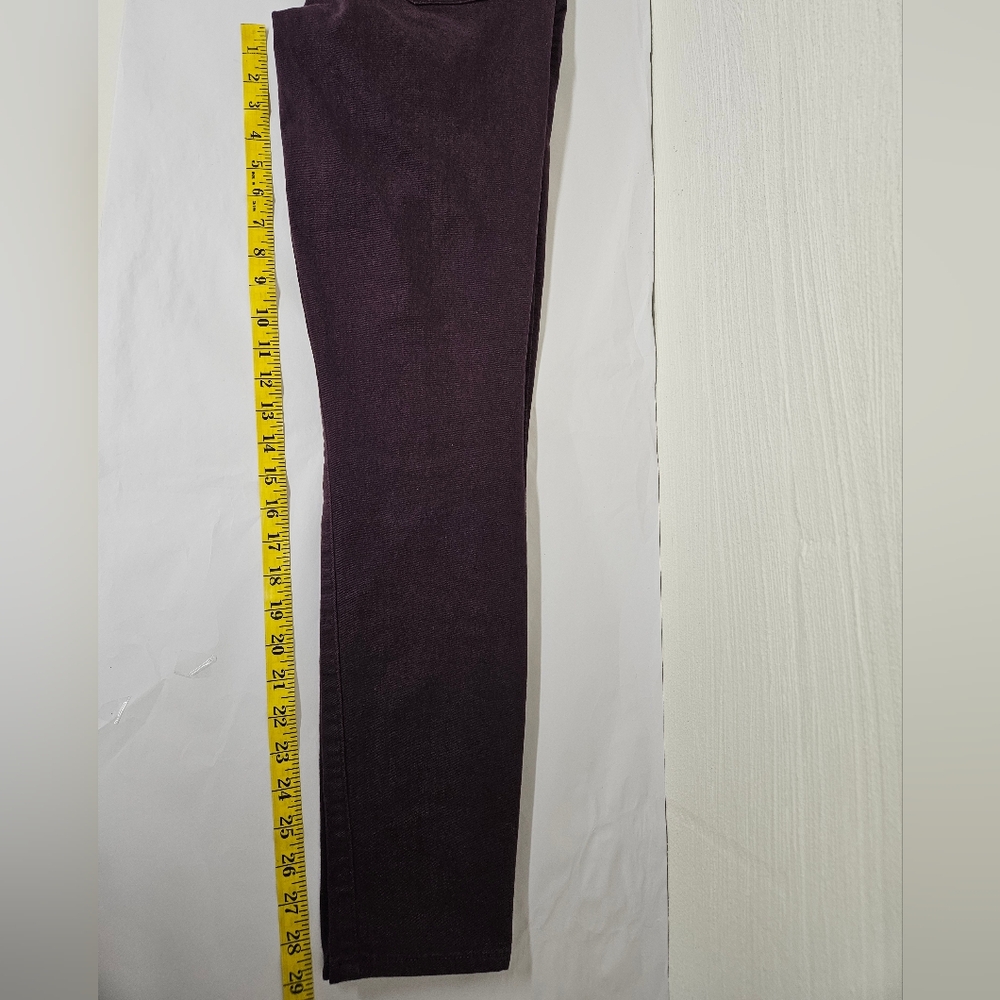 PAIGE Verdugo Low Rise Ankle Jeans in Vamp Red Size 28 NWT - Picture 14 of 15
